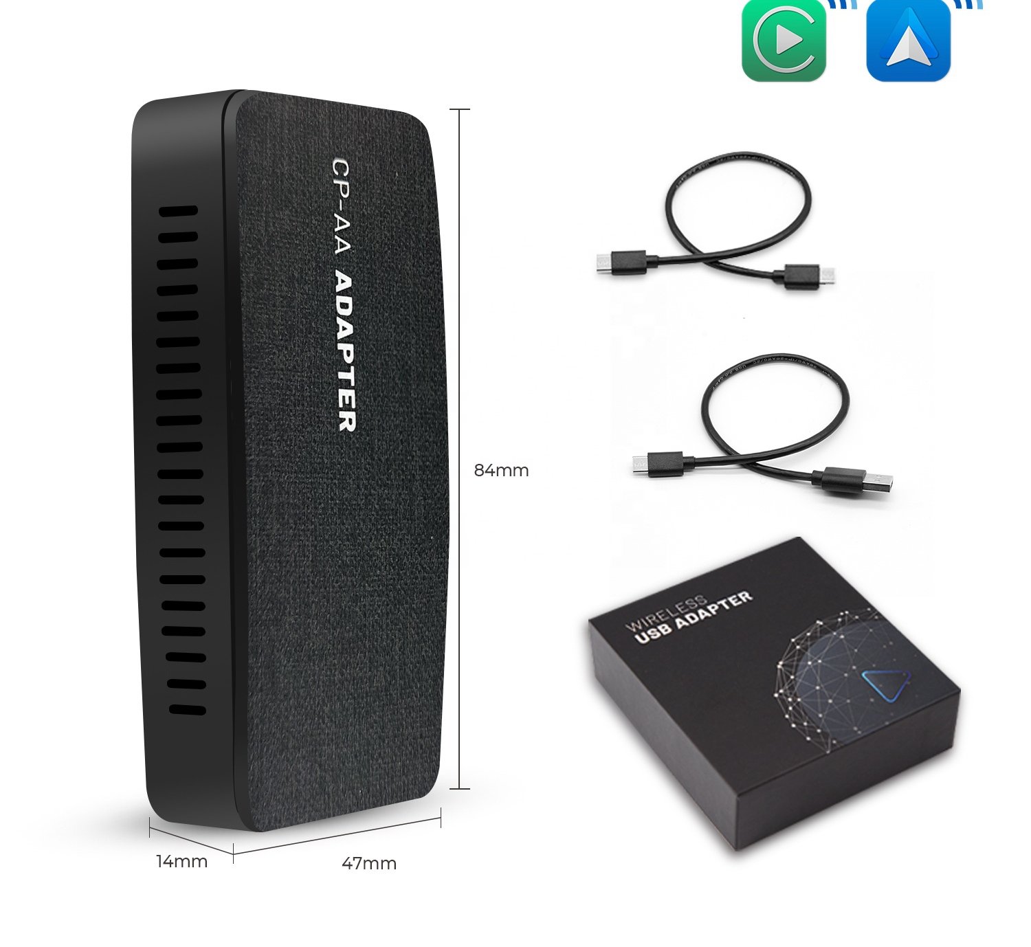 CarPlay 4 in 1 Multimedia Box( CARPLAY+ANDROID AUTO+Youtube+Netflix+USB+BT)