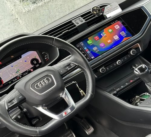 AUDI CarPlay Interface