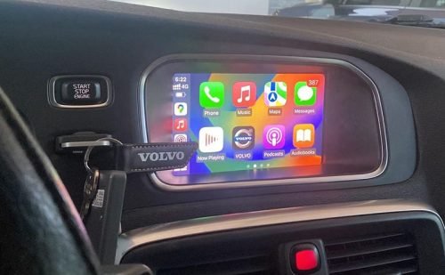 apple carplay module VOLVO